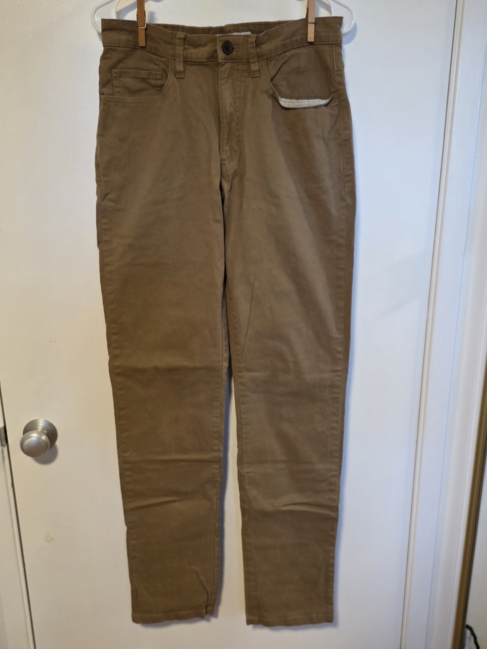 Amazon Essentials Men's Straight-Leg Pants in Brown